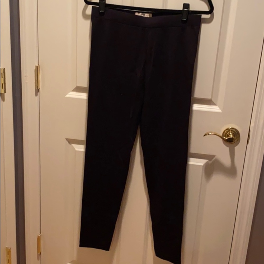 Thick black leggings
